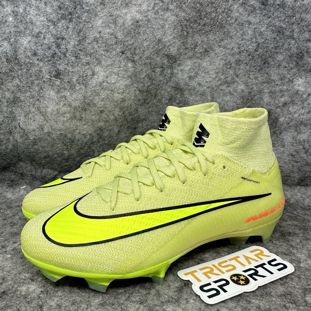 Nike Mercurial Superfly 10 Elite FG Soccer Cleats Mens Size 4 Limelight Crimson